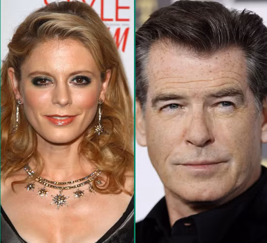 Emilia Fox (L) and Pierce Brosnan (Xinhua/Reuters File Photo) Their surprising connection: Emilia Fox’s ex-husband is Jared Harris, who is also the nephew of Pierce Brosnan’s late wife Cassandra Harris.