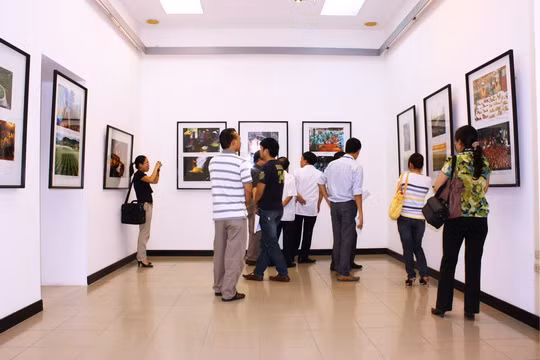 Triển lãm ảnh Vệ sinh an toàn thực phẩm sẽ diễn ra hết ngày 3/6 tại nhà triển lãm số 29 Hàng Bài.