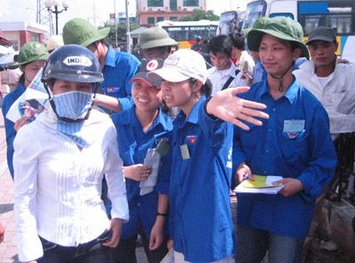 TP.HCM:Hàng nghìn chỗ trọ, vé xe bus miễn phí cho thí sinh