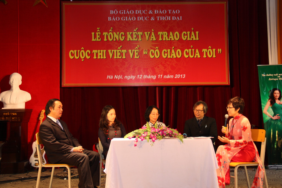 Giao lưu với tác giả và nhân vật trong tác phẩm đoạt giải tại Lễ Tổng kết và Trao giải cuộc thi viết về 