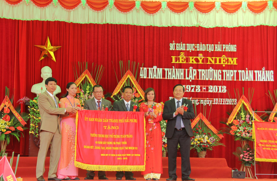 40 năm tự hào của Trường THPT Toàn Thắng (Hải Phòng)