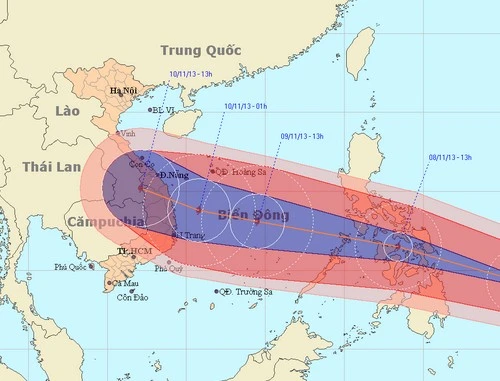 Thủ tướng chỉ đạo chủ động đối phó với siêu bão HaiYan