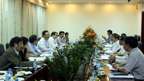 Quang cảnh buổi làm việc Quang cảnh buổi làm việc