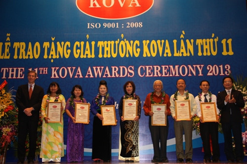 Các cá nhân nhận giải thưởng Thứ