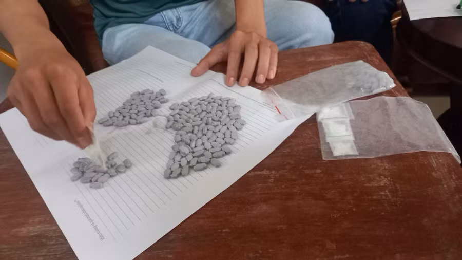 Tang vật bị cơ quan chức năng thu giữ.