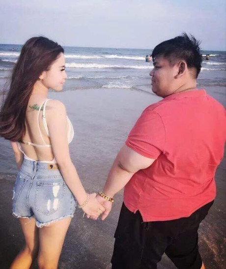 Chuyện tình lệch 83kg được so với Ngọc Trinh - Hoàng Kiều - Ảnh 2 Chuyen tinh lech 83kg duoc so voi Ngoc Trinh - Hoang Kieu - Anh 2