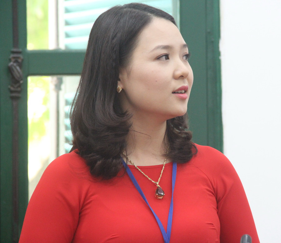 Cô Nguyễn Thị Như Duyên - giáo viên Trường Mầm non Phong Vân, huyện Ba Vì Cô Nguyễn Thị Như Duyên - giáo viên Trường Mầm non Phong Vân, huyện Ba Vì