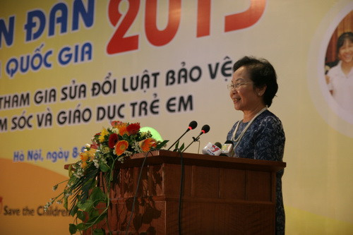 Phó Chủ tịch nước Nguyễn Thị Doan đánh giá cao thành công của diễn đàn