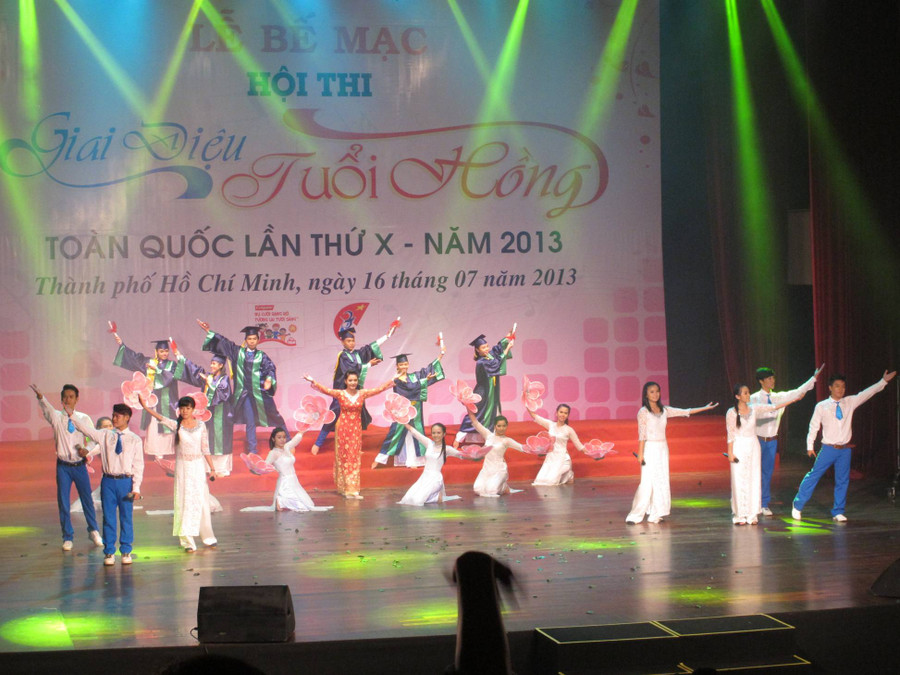 Tiết mục "Trường học thân thiện" của Sở GD&ĐT Tiền Giang đoạt giải Ba 111