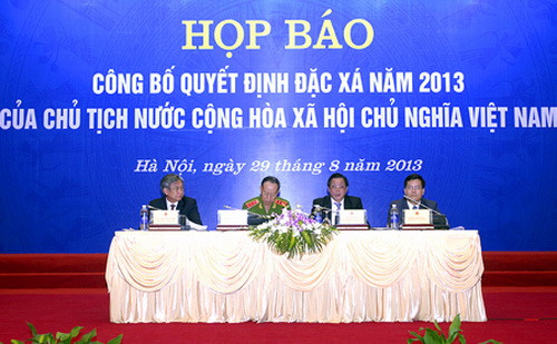 Trên 15.000 phạm nhân được đặc xá dịp Quốc khánh