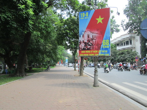 Phố phường Hà Nội gọn gàng sạch đẹp