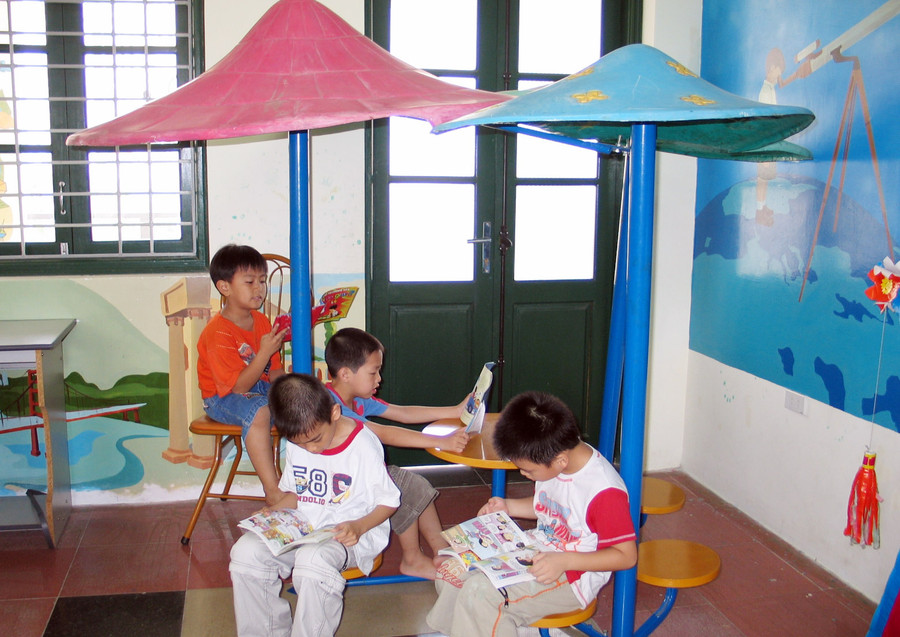 Mô hình thư viện thân thiện đã phát huy tính ưu việt tại nhiều trường phổ thông