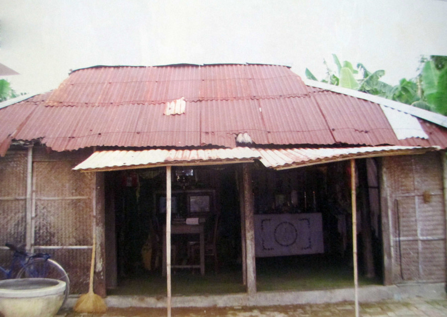 Ngôi nhà tre của ông Nam cách đây 6 năm