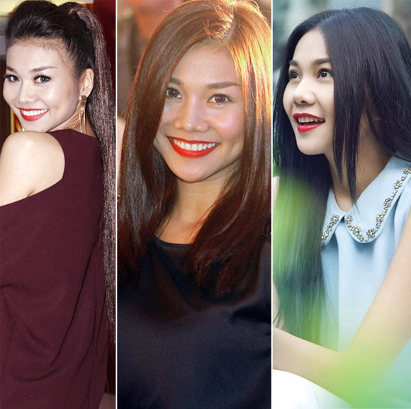 Thanh Hằng là người sành điệu nên kiểu tóc thời thượng nào cô ra đời đều bắt kịp xu hướng nhanh nhất, mỗi kiểu tóc mang tới cho cô một diện mạo khác nhau. Với tóc thẳng thì Thanh Hằng trở thành cô gái vừa kiêu kì lại đáng yêu. Thanh Hằng là người sành điệu nên kiểu tóc thời thượng nào cô ra đời đều bắt kịp xu hướng nhanh nhất, mỗi kiểu tóc mang tới cho cô một diện mạo khác nhau. Với tóc thẳng thì Thanh Hằng trở thành cô gái vừa kiêu kì lại đáng yêu.