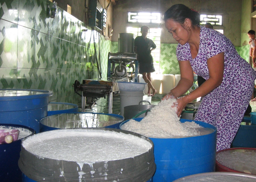 Làng nghề bún hoang mang vì tinopal