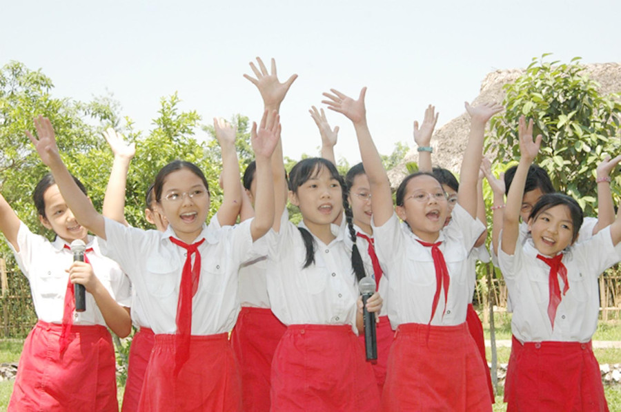 Học sinh hào hứng với các tiết học về di sản Học sinh hào hứng với các tiết học về di sản