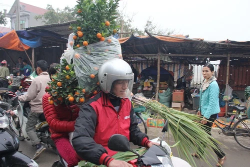 Chợ quê ngày 30 Tết