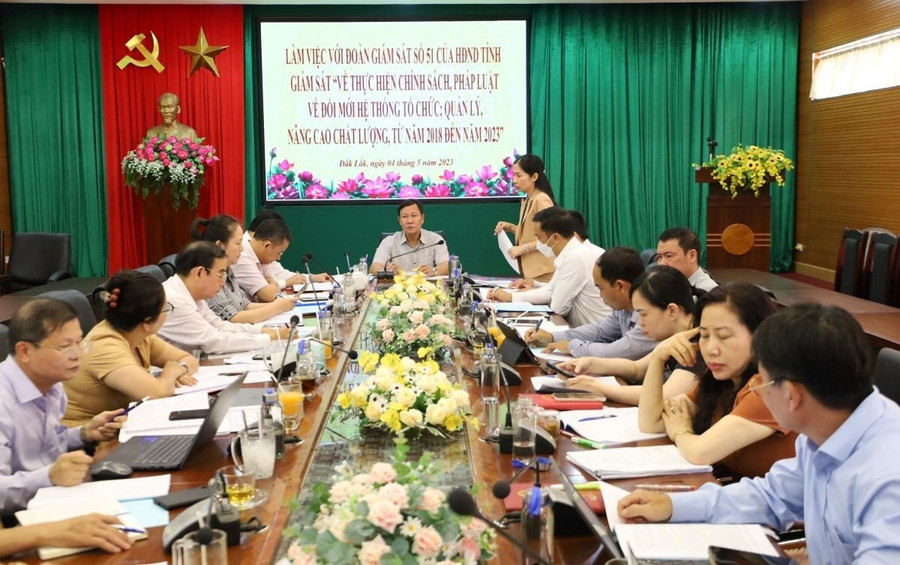 Các đại biểu tham gia buổi làm việc (ảnh: TT).