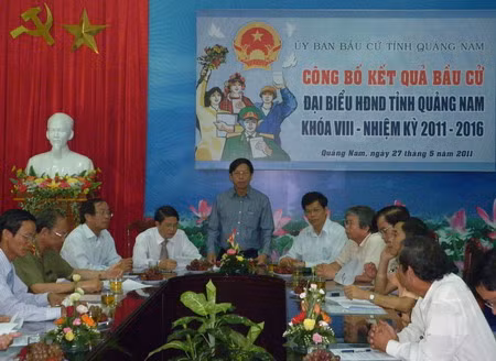 Các địa phương tiếp tục công bố kết quả bầu cử HĐND