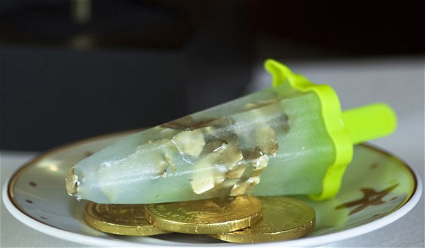 Here’s an ice lolly that will cost you a cool $1,000, thanks to ingredients, which include 24ct gold flakes and Premium Clase Azul Ultra tequila, which retails at around $1,500 a bottle. You can order one at the luxury Marquis Los Cabos resort in Baja California Sur, Mexico - if you have a lot of lolly.