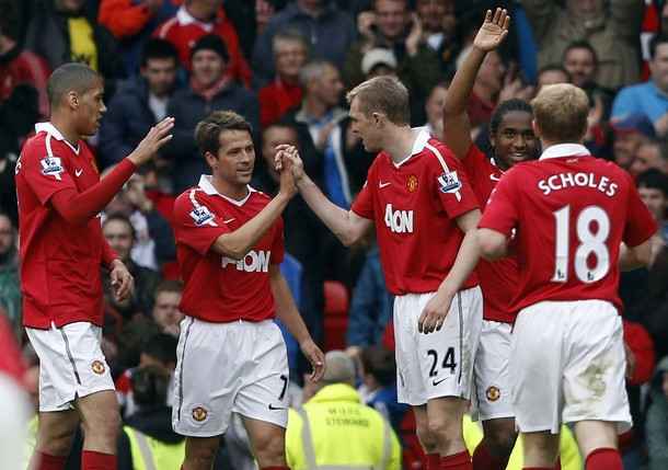 M.U - Blackpool(4-2): Niềm vui và những giọt nước mắt ảnh 4 Bàn thắng ấn định tỉ số của Owen