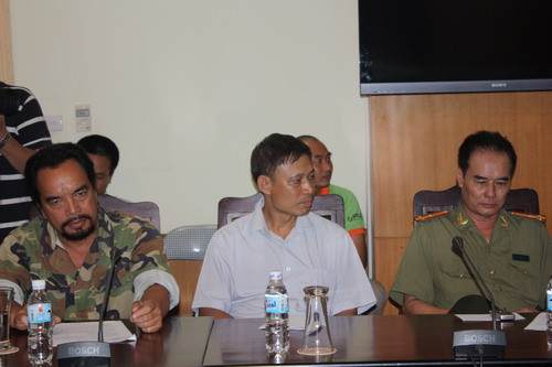 Một số gương mặt diễn viên tham gia chương trình nghệ thuật. Ảnh: gdtd.vn