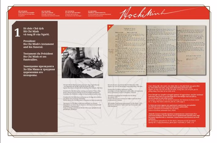 Tài liệu tại triển lãm