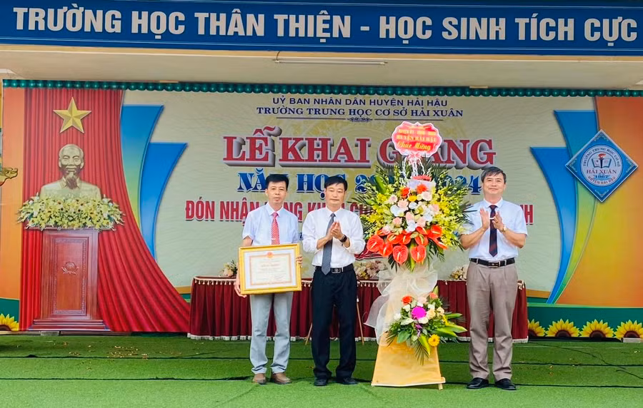 Xây dựng nông thôn mới là nền tảng nâng cao chất lượng giáo dục. 