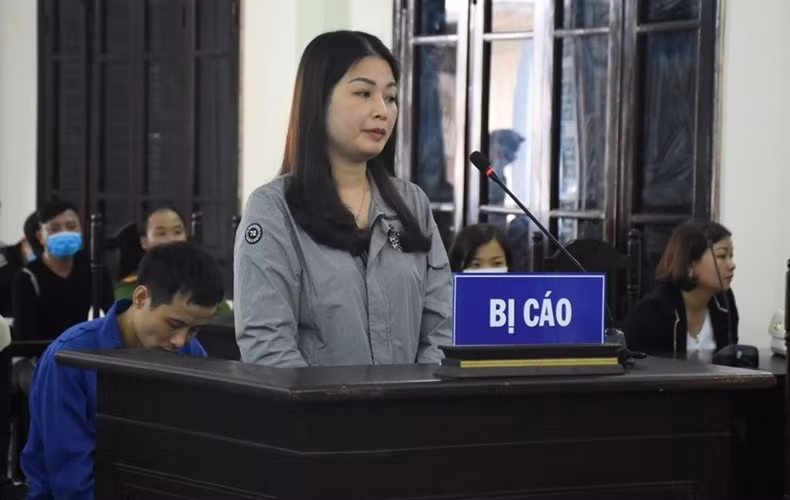 Bị cáo Hoàng Thị Ánh Nguyệt. Ảnh: N.H.