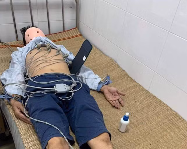 Nạn nhân đang được điều trị tại viện