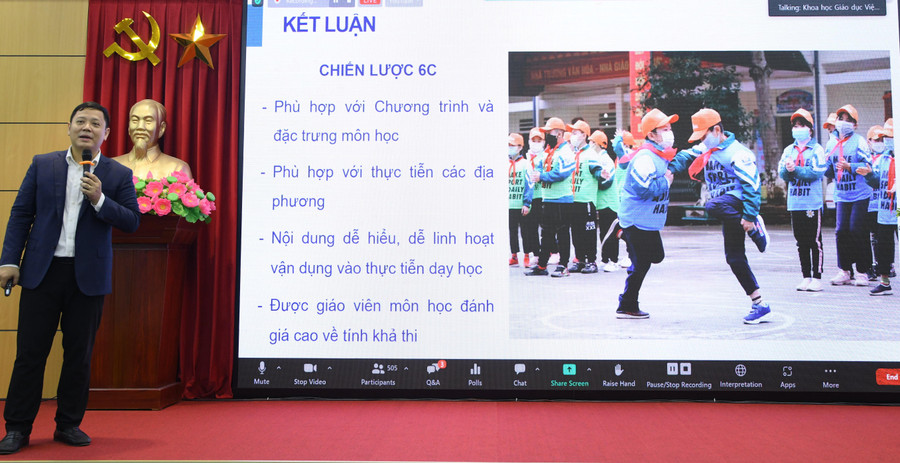 GS Lê Anh Vinh, Viện trưởng Viện Khoa học Giáo dục Việt Nam: Chương trình Năng động cùng Thể thao cũng phù hợp với việc triển khai chương trình GDPT. GS Lê Anh Vinh, Viện trưởng Viện Khoa học Giáo dục Việt Nam: Chương trình Năng động cùng Thể thao cũng phù hợp với việc triển khai chương trình GDPT.