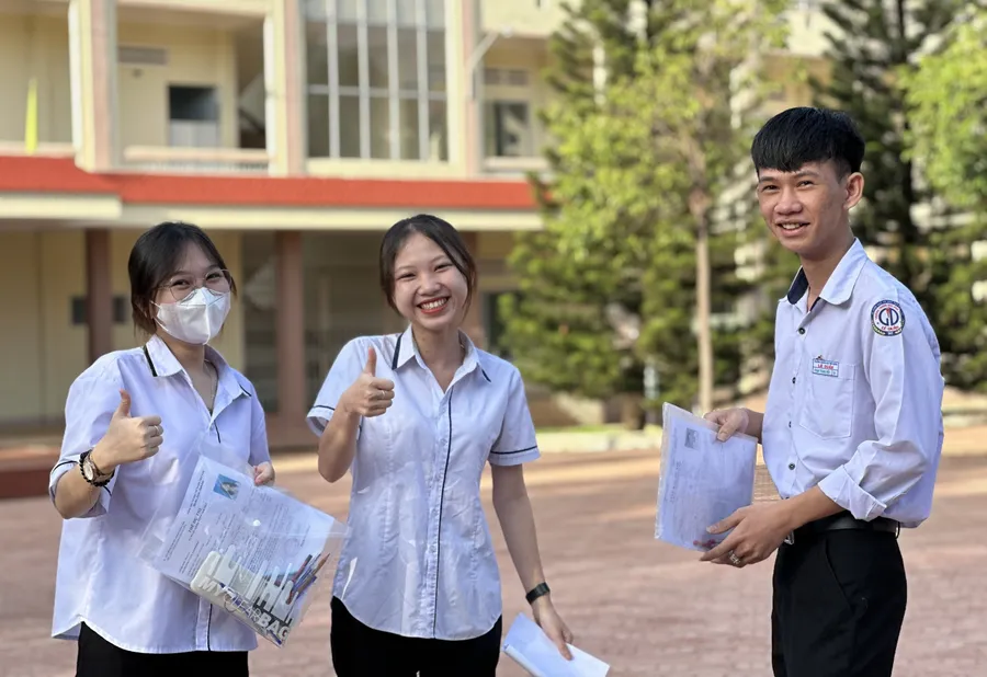 Thí sinh Đắk Lắk dự kỳ thi tốt nghiệp THPT năm 2023. (Ảnh tư liệu)