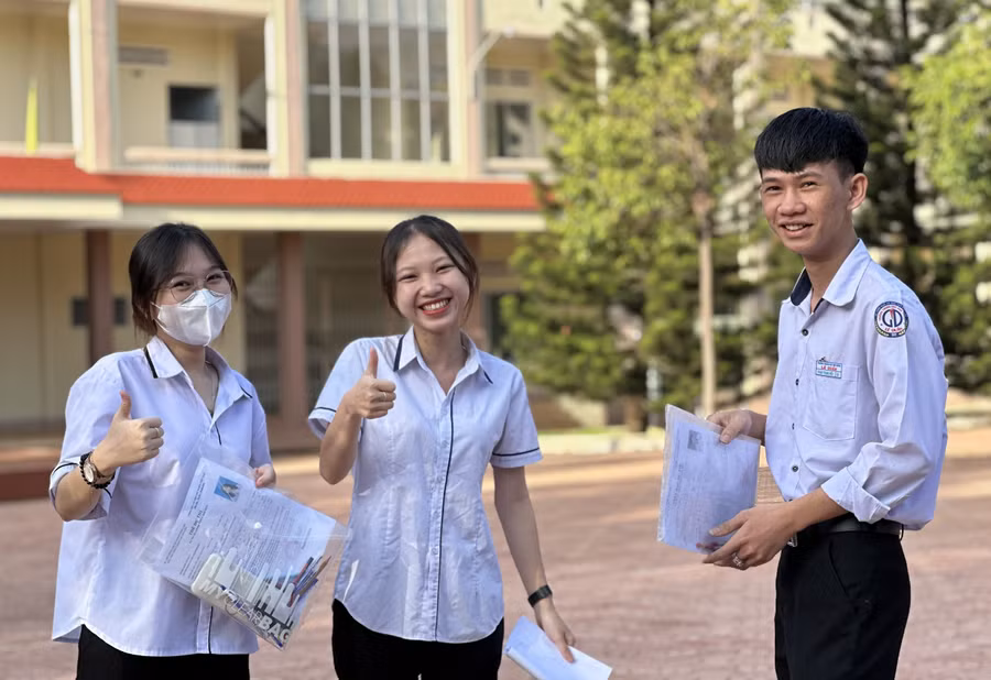 Thí sinh Đắk Lắk dự kỳ thi tốt nghiệp THPT năm 2023. (Ảnh tư liệu)