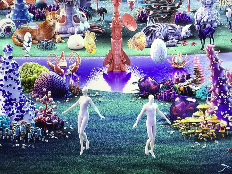 Tác phẩm “Speculum – Soi chiếu” của nghệ sĩ SMACK (Hà Lan) đã dẫn dắt người xem từ hành trình tìm kiếm khám phá khoa học đến sự đam mê công nghệ xâm lấn và tự ám ảnh thông qua những hình ảnh hoạt hình 3D diễn ra không ngừng nghỉ, như thể mỗi nhân vật bị mắc kẹt trong vòng lặp của riêng họ. Tác phẩm “Speculum – Soi chiếu” của nghệ sĩ SMACK (Hà Lan) đã dẫn dắt người xem từ hành trình tìm kiếm khám phá khoa học đến sự đam mê công nghệ xâm lấn và tự ám ảnh thông qua những hình ảnh hoạt hình 3D diễn ra không ngừng nghỉ, như thể mỗi nhân vật bị mắc kẹt trong vòng lặp của riêng họ.