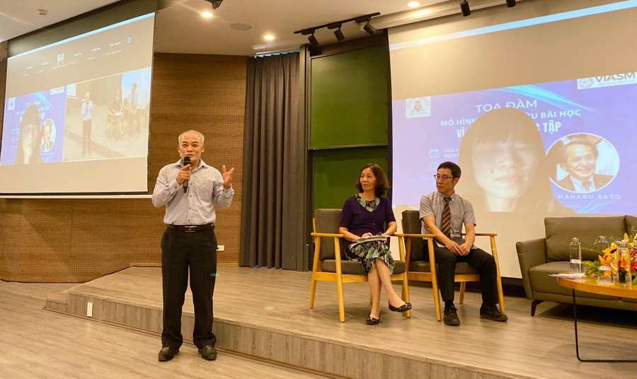 TS Nguyễn Vinh Hiển, nguyên Thứ trưởng Bộ GD&amp;DT nói về những bài học hay trong triển khai.