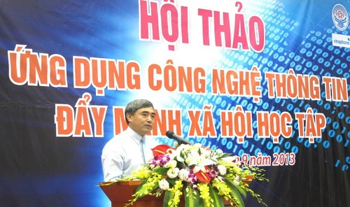 Ứng dụng công nghệ thông tin đẩy mạnh xã hội học tập