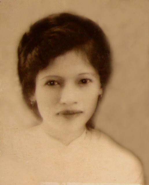 Cô Hoàng Cúc lúc ở Qui Nhơn