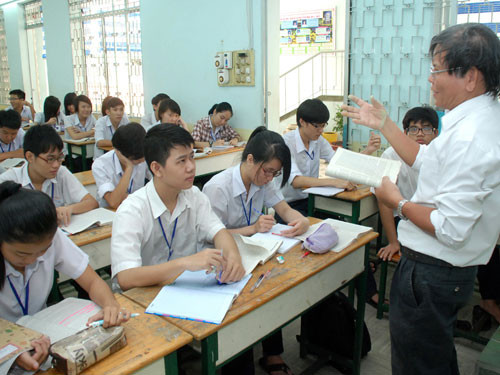Giáo dục hiện nay lấy nhu cầu người học làm trung tâm. Ảnh: T.Thanh Giáo dục hiện nay lấy nhu cầu người học làm trung tâm. Ảnh: T.Thanh