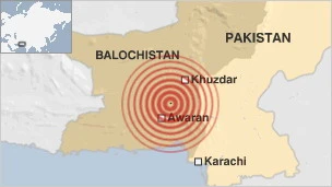 Động đất rung chuyển Pakistan