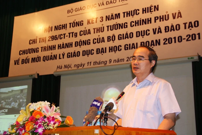 Giáo dục đại học đang đi đúng hướng