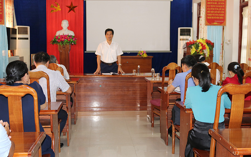 Ông Đặng Đại Tình chỉ đạo cơ quan chức năng xác minh, xử lý vụ việc theo quy định. (Ảnh: Ngọc Hải)