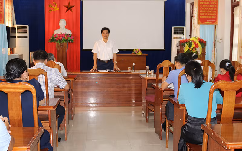 Ông Đặng Đại Tình chỉ đạo cơ quan chức năng xác minh, xử lý vụ việc theo quy định. (Ảnh: Ngọc Hải)