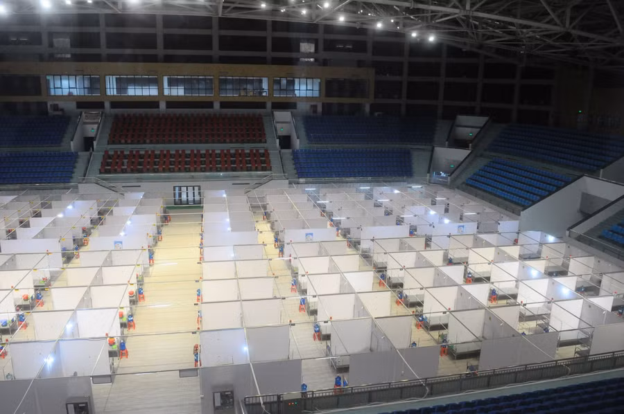 Bệnh viện Dã chiến số 2 được bổ sung nhiều camera từ hành lang đến các buồng bệnh