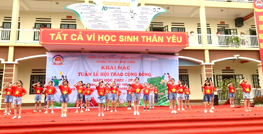 Chương trình khai mạc diễn ra sôi nổi. Chương trình khai mạc diễn ra sôi nổi.