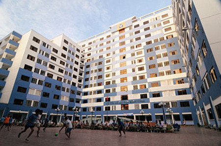 Đầu tư xây dựng cơ sở vật chất cho SV là một trong những nhiệm vụ được ngành và toàn xã hội quan tâm 