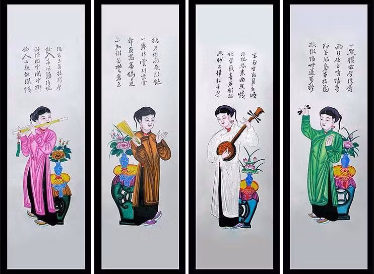 Hà Nội: Giới thiệu, trình diễn 3 dòng tranh dân gian