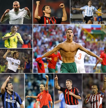 C.Ronaldo (giữa) trở thành cầu thủ đắt giá nhất thế giới C.Ronaldo (giữa) trở thành cầu thủ đắt giá nhất thế giới