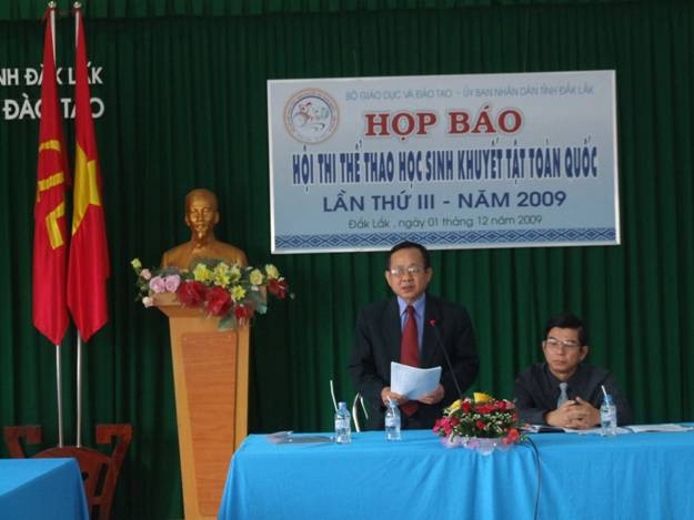 Tất cả đã sẵn sàng ảnh 1 Ông Phùng Khắc Bình phát biểu tại cuộc họp báo