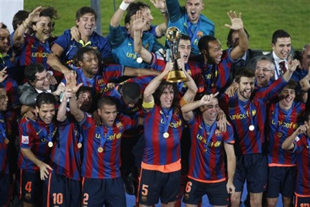 Messi giúp Barcelona giành cú ăn 6 vô tiền khoáng hậu (clip)