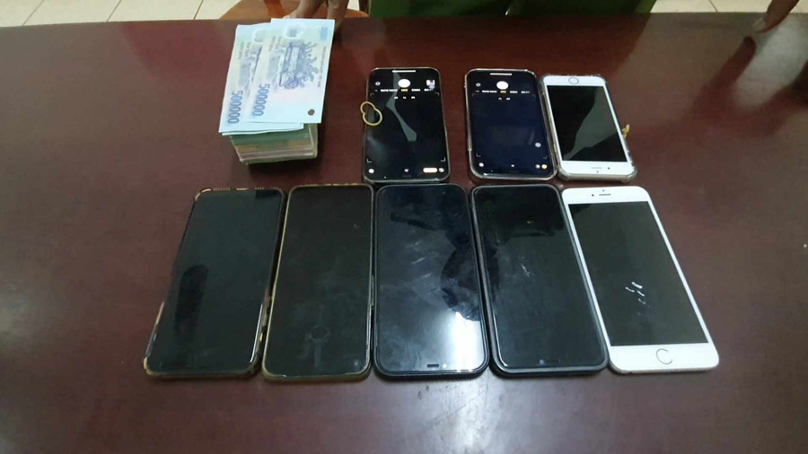 Tang vật do Công an thu giữ. (Ảnh: SĐ) Tang vật do Công an thu giữ. (Ảnh: SĐ)